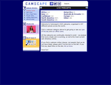 Tablet Screenshot of camscape.com